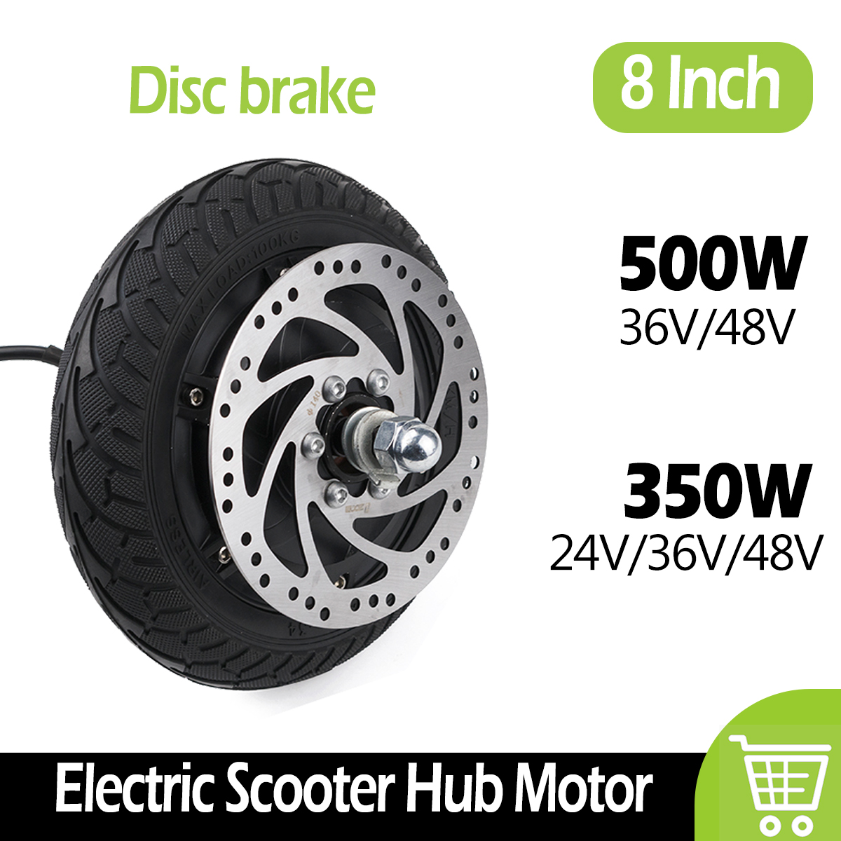 Electric Scooter 500W - Silnik bezszczotkowy bezprzekładniowy do hulajnogi elektrycznej