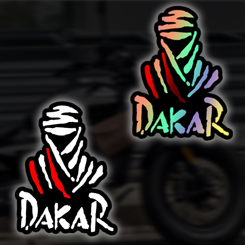 Scooter Helmet Set - 1PC Dakar Rally Game Naklejki motocyklowe
