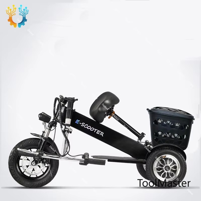 Folding Electric Scooter - 【2026】 Skuter elektryczny trójkołowy, składany, wodoodporny,