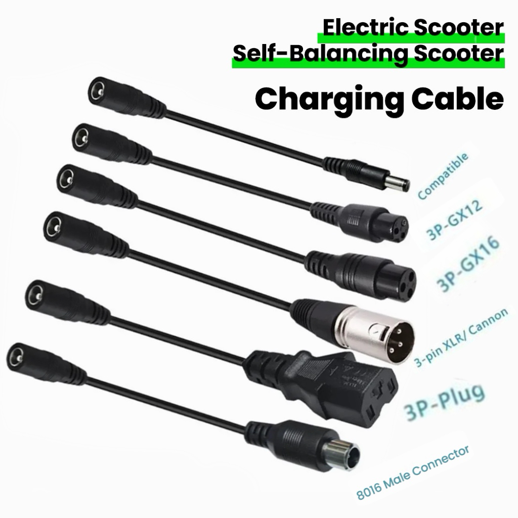 Electric Scooter Charger - Adapter kabla z wtyczką DC5.5MM na