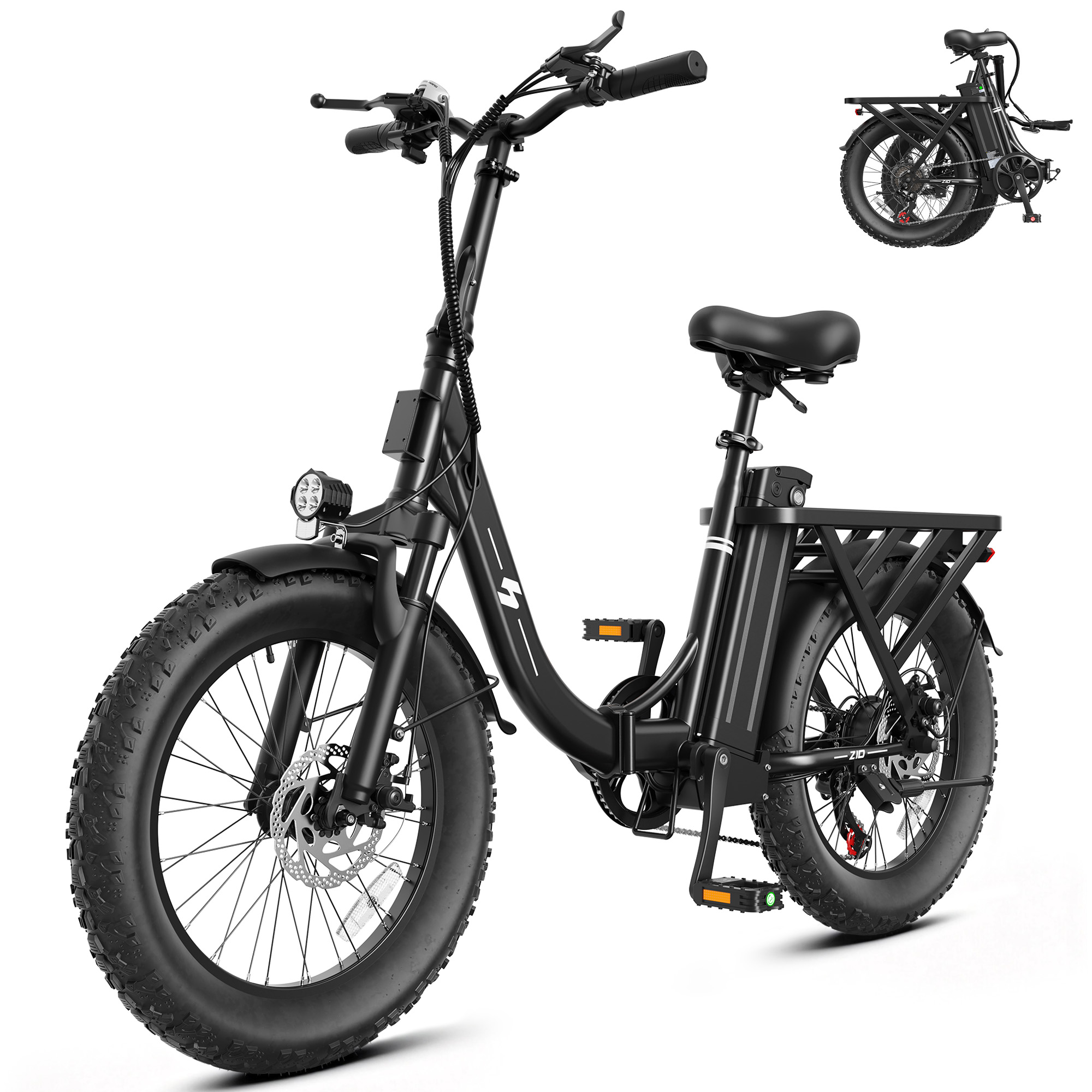 Electric Scooter Adults - Rower elektryczny składany Hopepeak Z10 dla