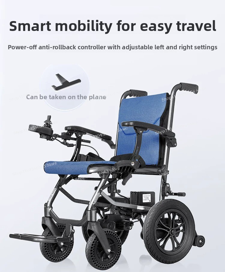 Folding Electric Scooter - Elektryczny wózek inwalidzki składany, lekki, specjalny