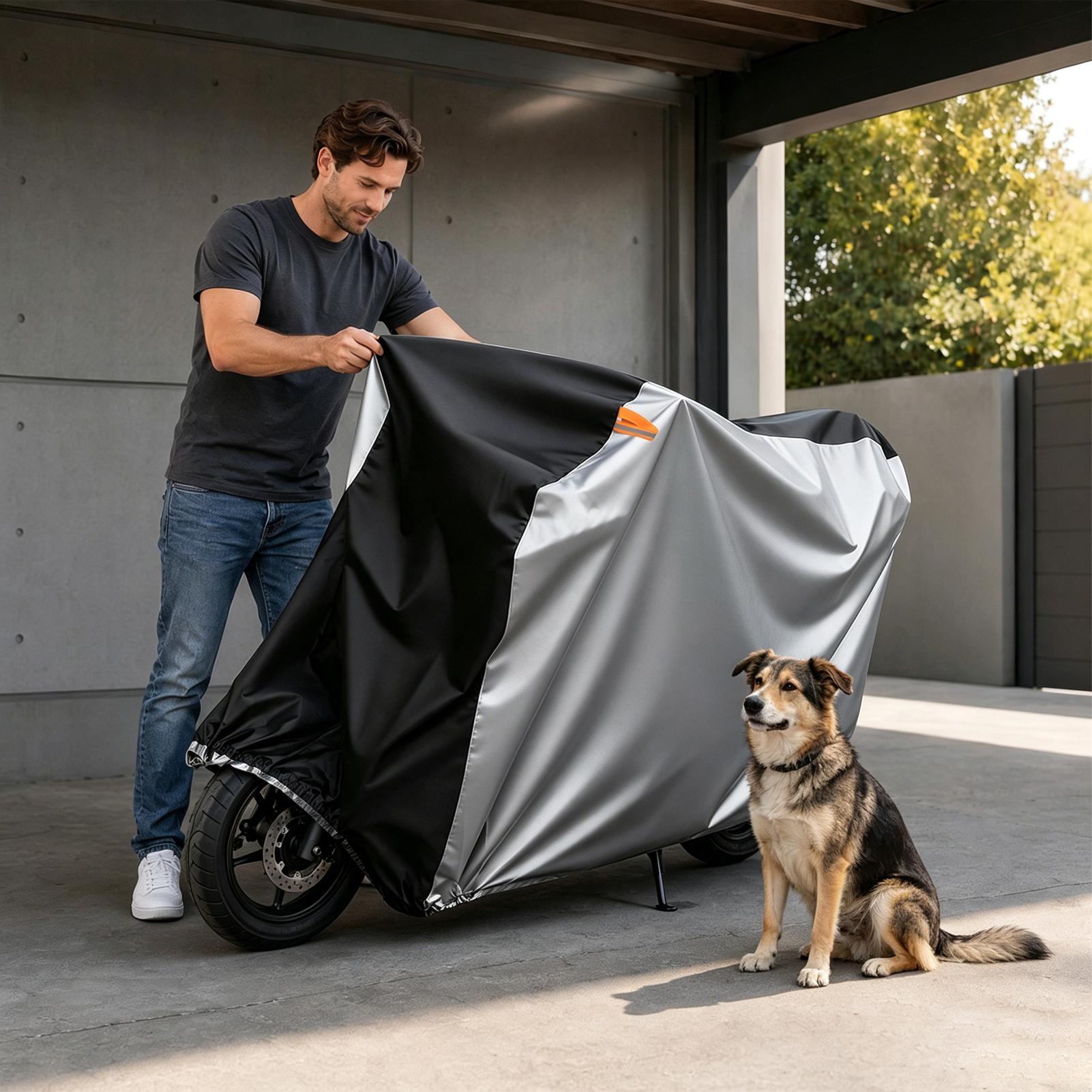 Scooter Electric - Pokrowiec na motocykl wodoodporny, wiatroodporny, pyłoszczelny,