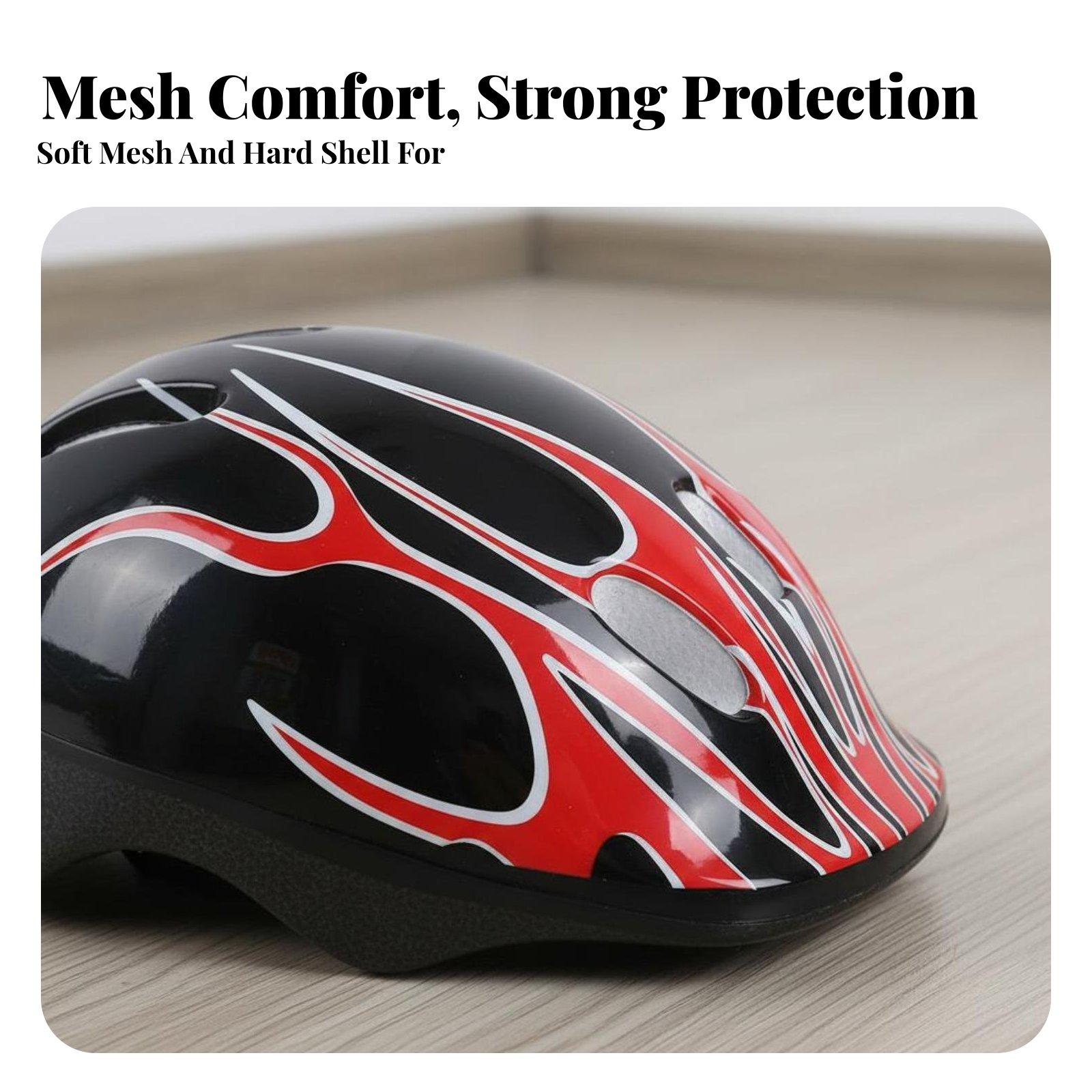 Scooter Helmet Set - Zestaw ochronny dla dzieci: kask, nakolanniki,