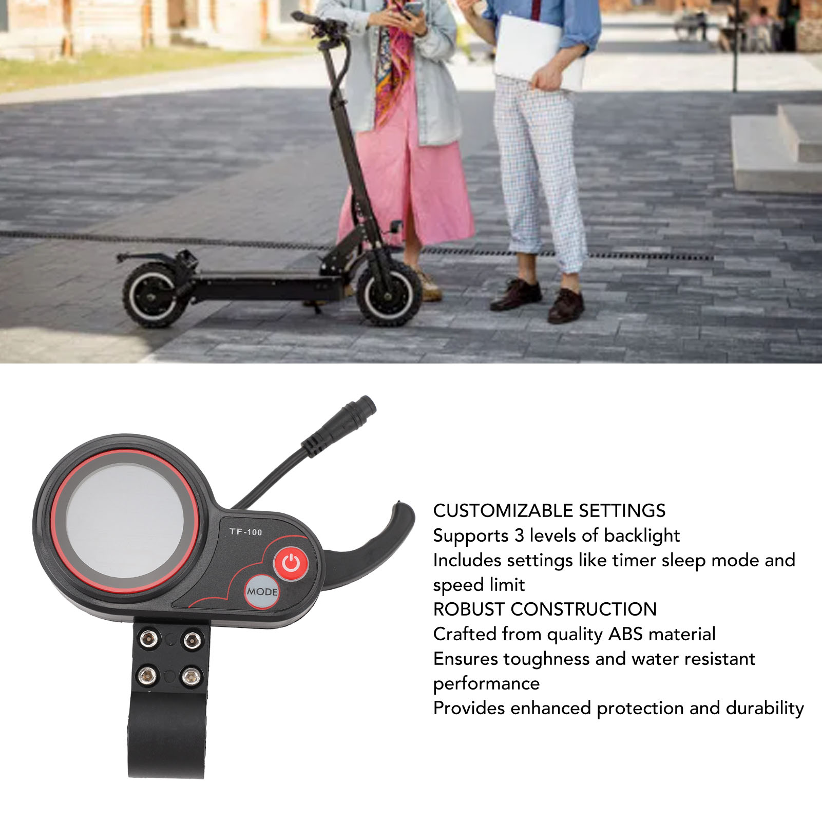 Scooter Electric - Ekran LCD do hulajnogi elektrycznej 48V
