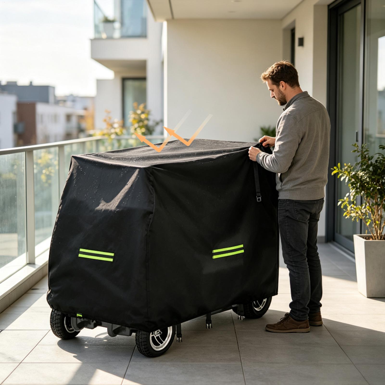 Pokrowiec na skuter inwalidzki – Electric Scooter Rain Cover recenzja i cena