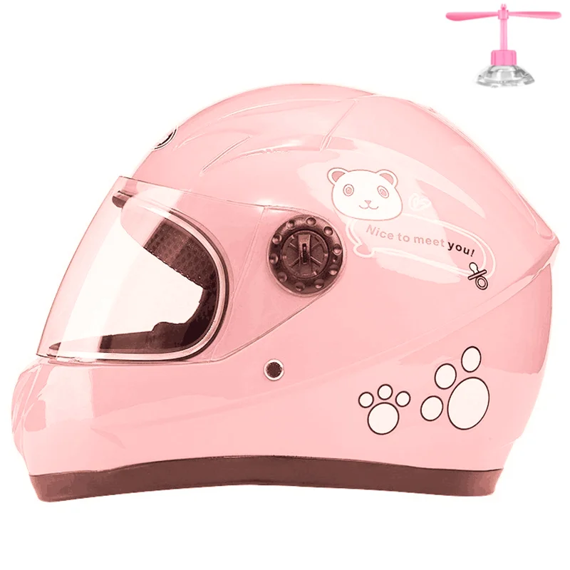 Kask motocyklowy dla dzieci w  – Scooter Helmet Set recenzja i cena
