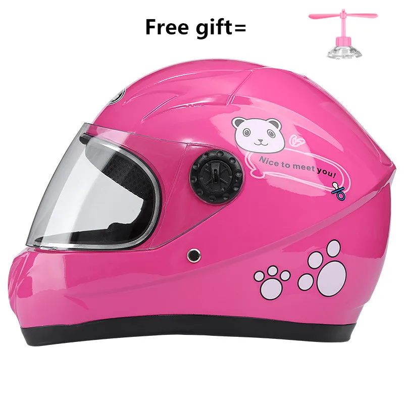 Kask motocyklowy dla dzieci w  – Scooter Helmet Set recenzja i cena