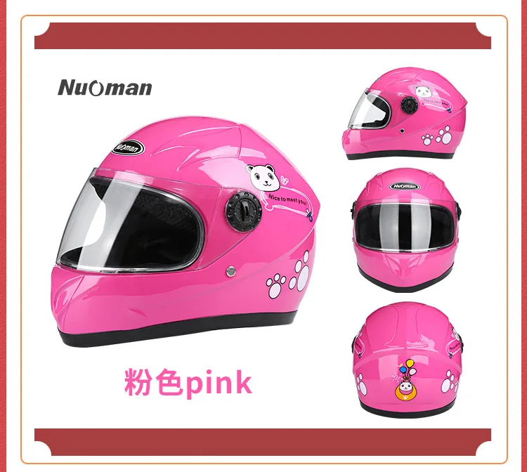 Kask motocyklowy dla dzieci w  – Scooter Helmet Set recenzja i cena
