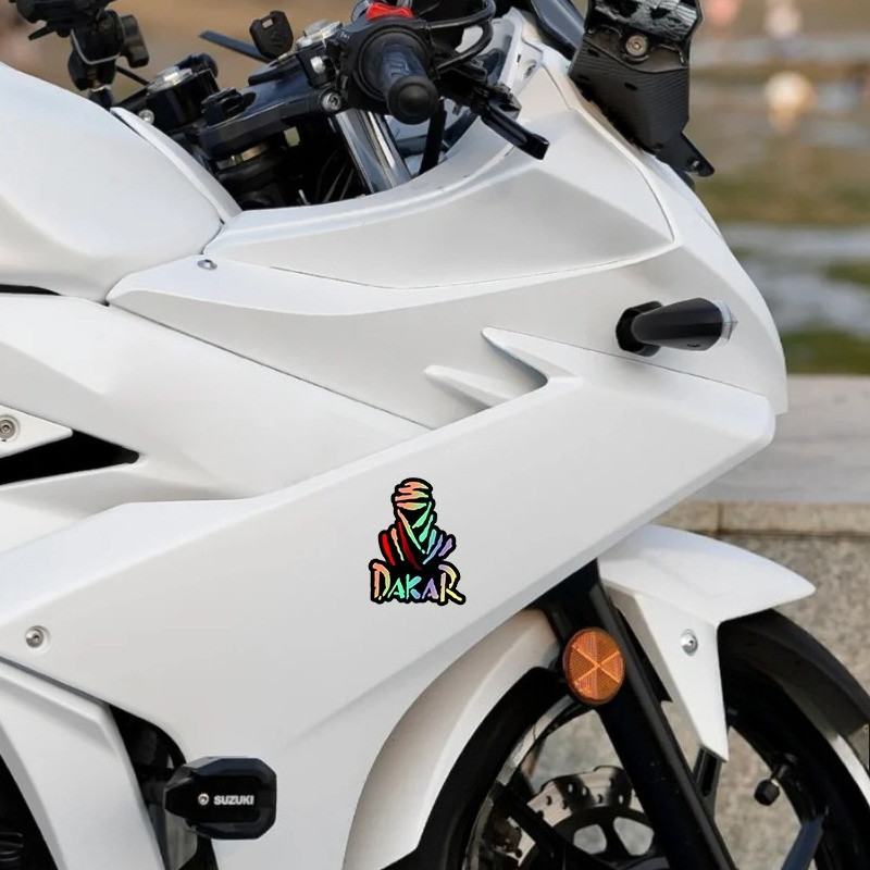 1PC Dakar Rally Game Naklejki  – Scooter Helmet Set recenzja i cena