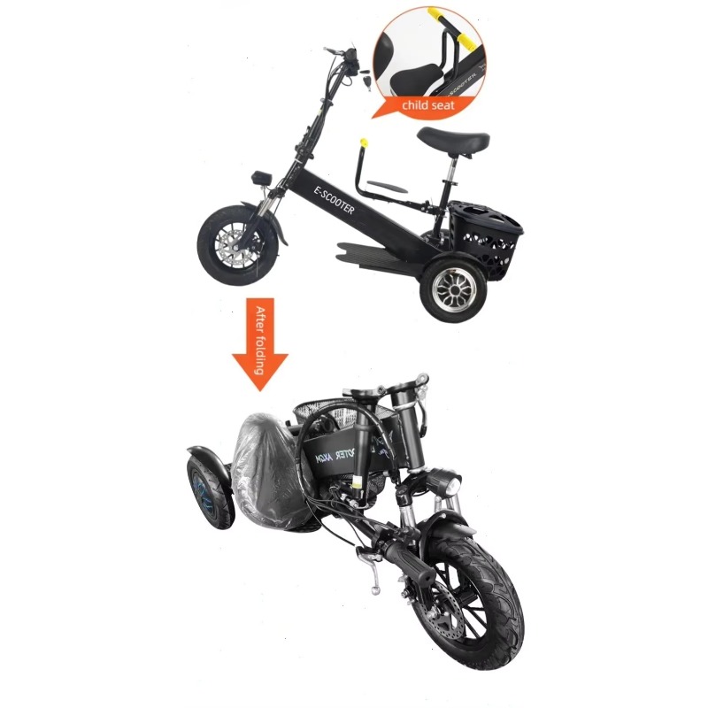 【2026】 Skuter elektryczny trój – Folding Electric Scooter recenzja i cena