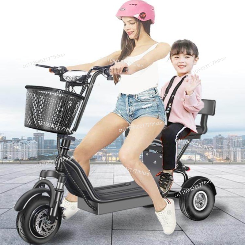 Elektryczny trójkołowiec, mały – Folding Electric Scooter recenzja i cena