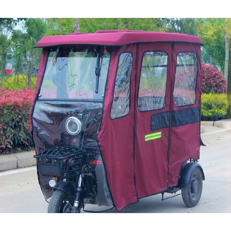 Zamknięta plandeka na motocykl – Electric Scooter Rain Cover recenzja i cena