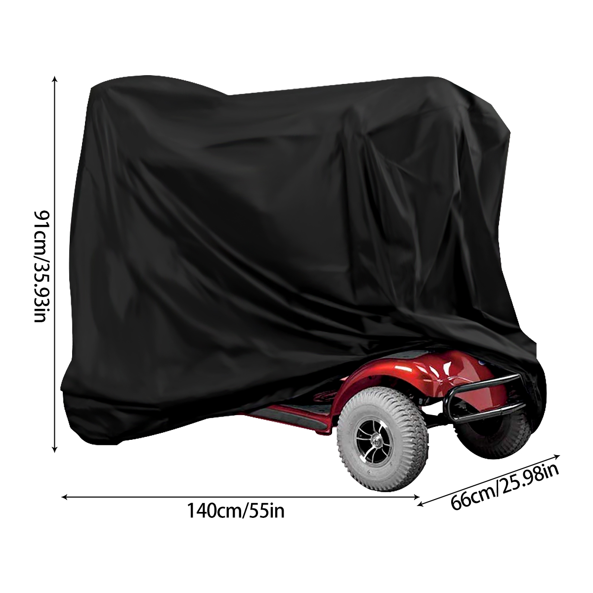 Wodoodporny pokrowiec na skute – Electric Scooter Rain Cover recenzja i cena