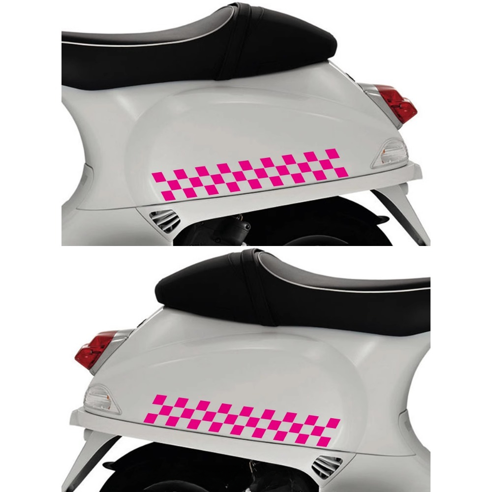 2szt Naklejki motocyklowe z fl – Scooter Helmet Set recenzja i cena