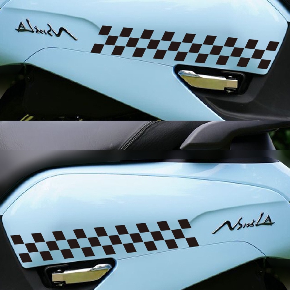 2szt Naklejki motocyklowe z fl – Scooter Helmet Set recenzja i cena